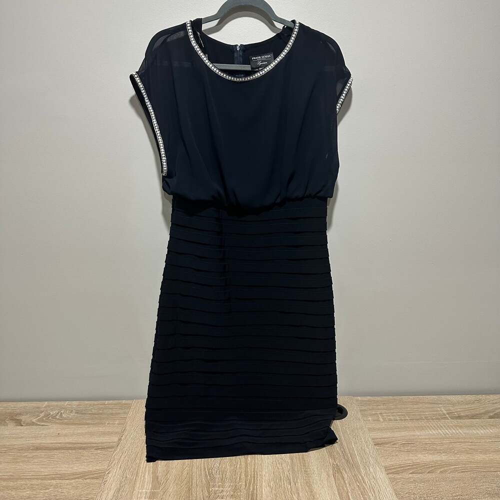 Frank Lyman Knee-Length Sheath Dress Style 228158, Sz 14